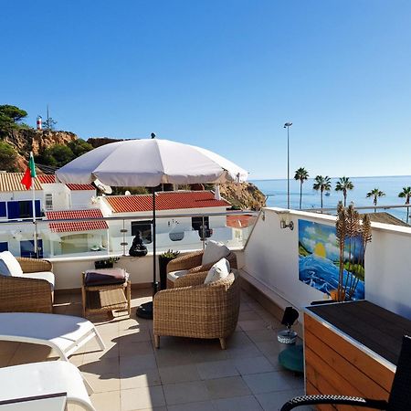 Ferienwohnung Magnifique Duplex Avec Piscine En Bord De Mer Olhos de Agua  Exterior foto