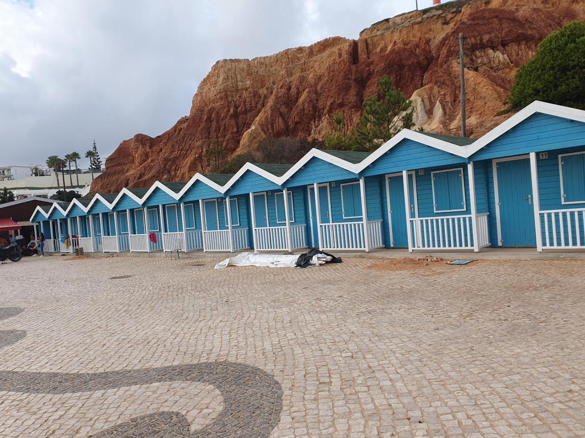 Ferienwohnung Magnifique Duplex Avec Piscine En Bord De Mer Olhos de Agua  Exterior foto